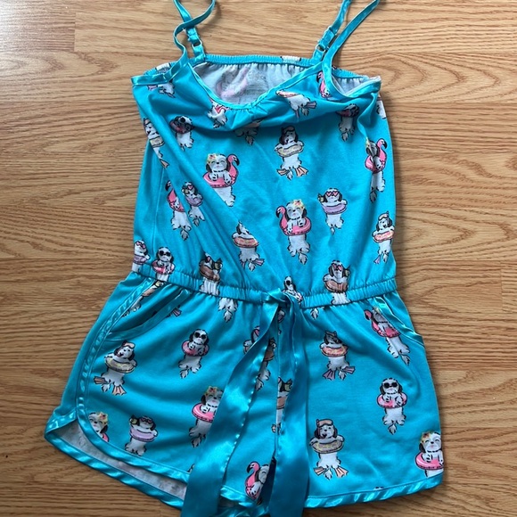 Justice Girls Sleep Romper - Picture 1 of 4